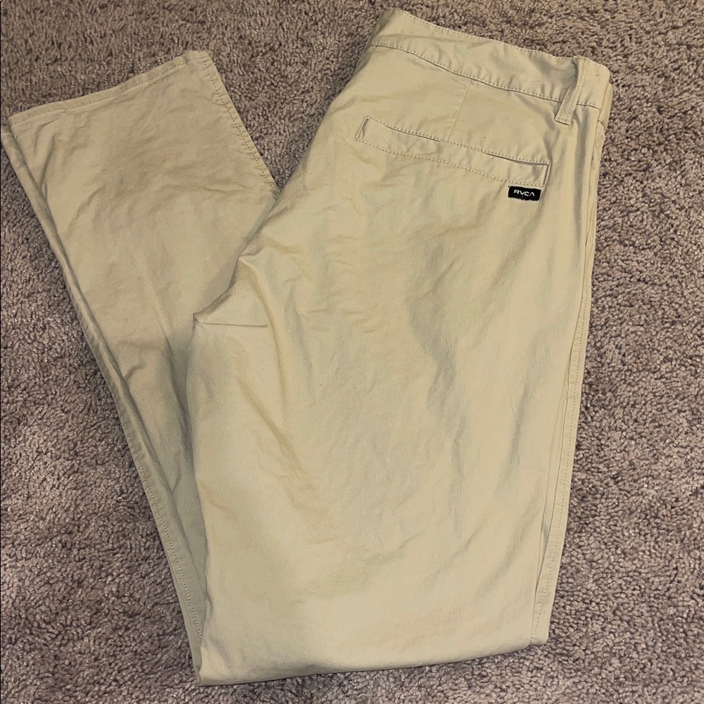 RVCA Men's Tan Kahkis